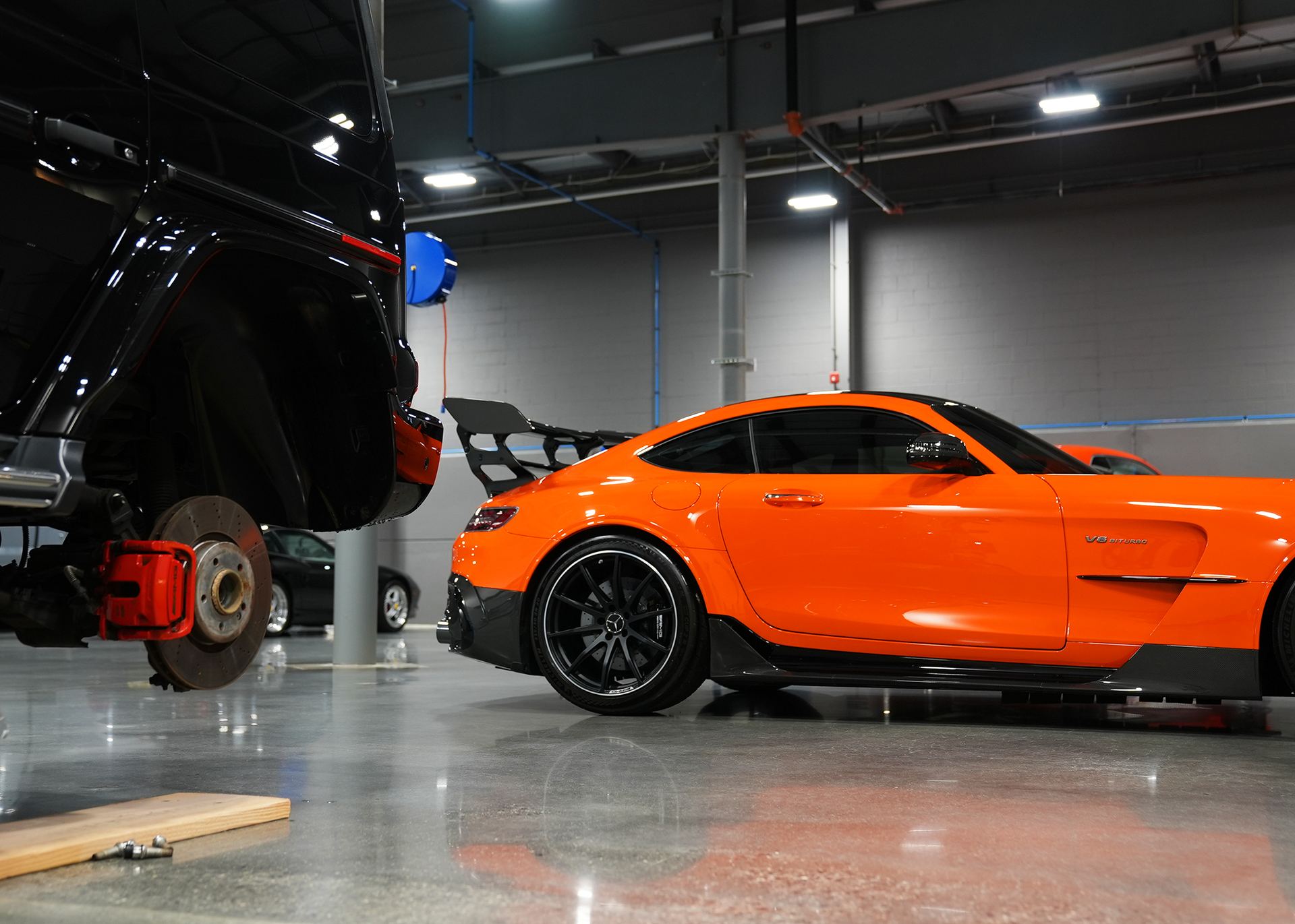 Mercedes-AMG GT Black Series protected with LLumar PPF
